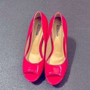 Kenneth Cole Reaction Pink/Orange high Heels